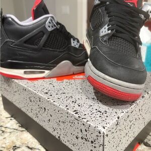 Jordan Kids Sneakers Black and Red